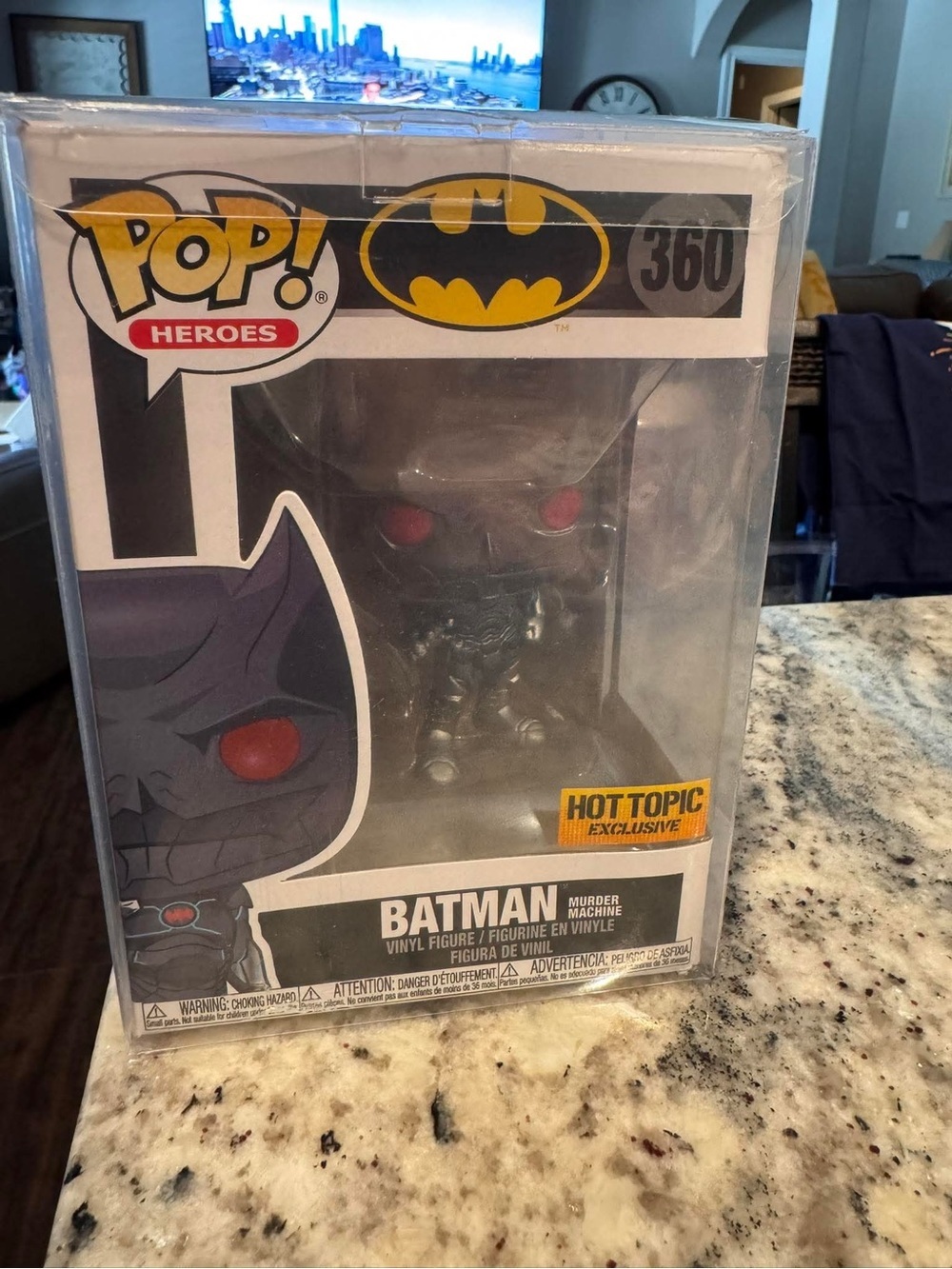 Funko Pop! Heroes Batman Murder Machine Hot Topic Exclusive - Black, Red, Yellow